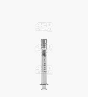 Luer Lock 1ml Long Glass Dab Applicator Syringes 100/Box - 8