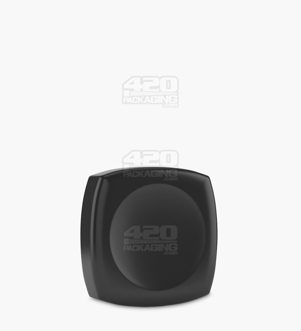 32mm Matte Black 9ml Glass Pillow Concentrate Jar w/ White Interior 240/Box - 4