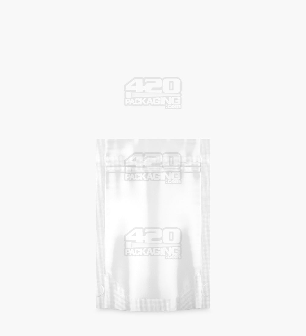 Glossy White 3.5 x 5 Inch Vista Mylar Bags 1000/Box - 3