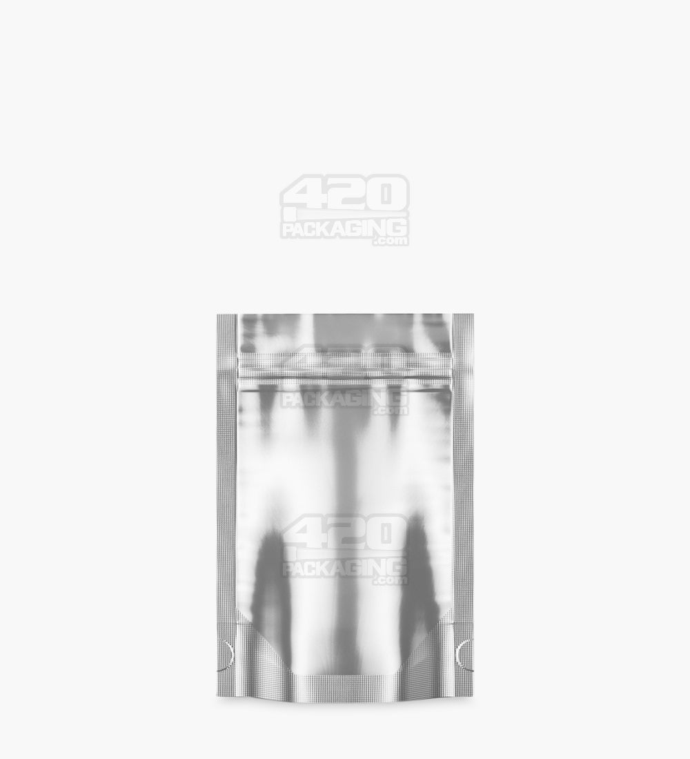 Glossy White 3.5 x 5 Inch Vista Mylar Bags 1000/Box - 4