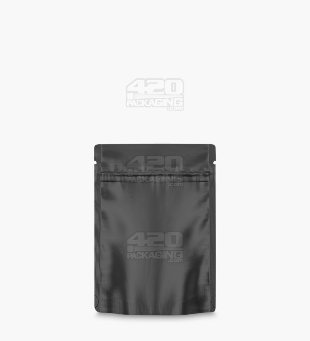 Matte Black 3.62 x 5 Inch Vista Mylar Bags 1000/Box - 3