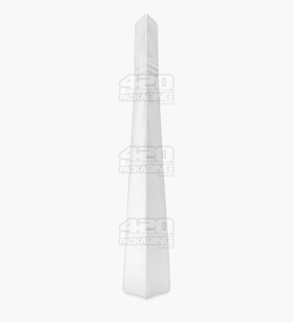 Matte-White 5" x 8.1" Mylar Tamper Evident Bags (14 grams) 1000/Box