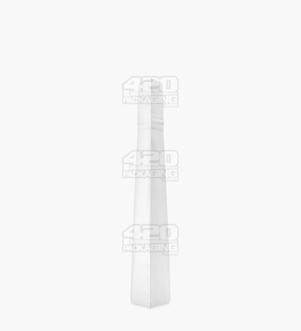 Tamper Evident | Matte White Mylar Bag | 4in x 6.5in - 7g - 1000 Count