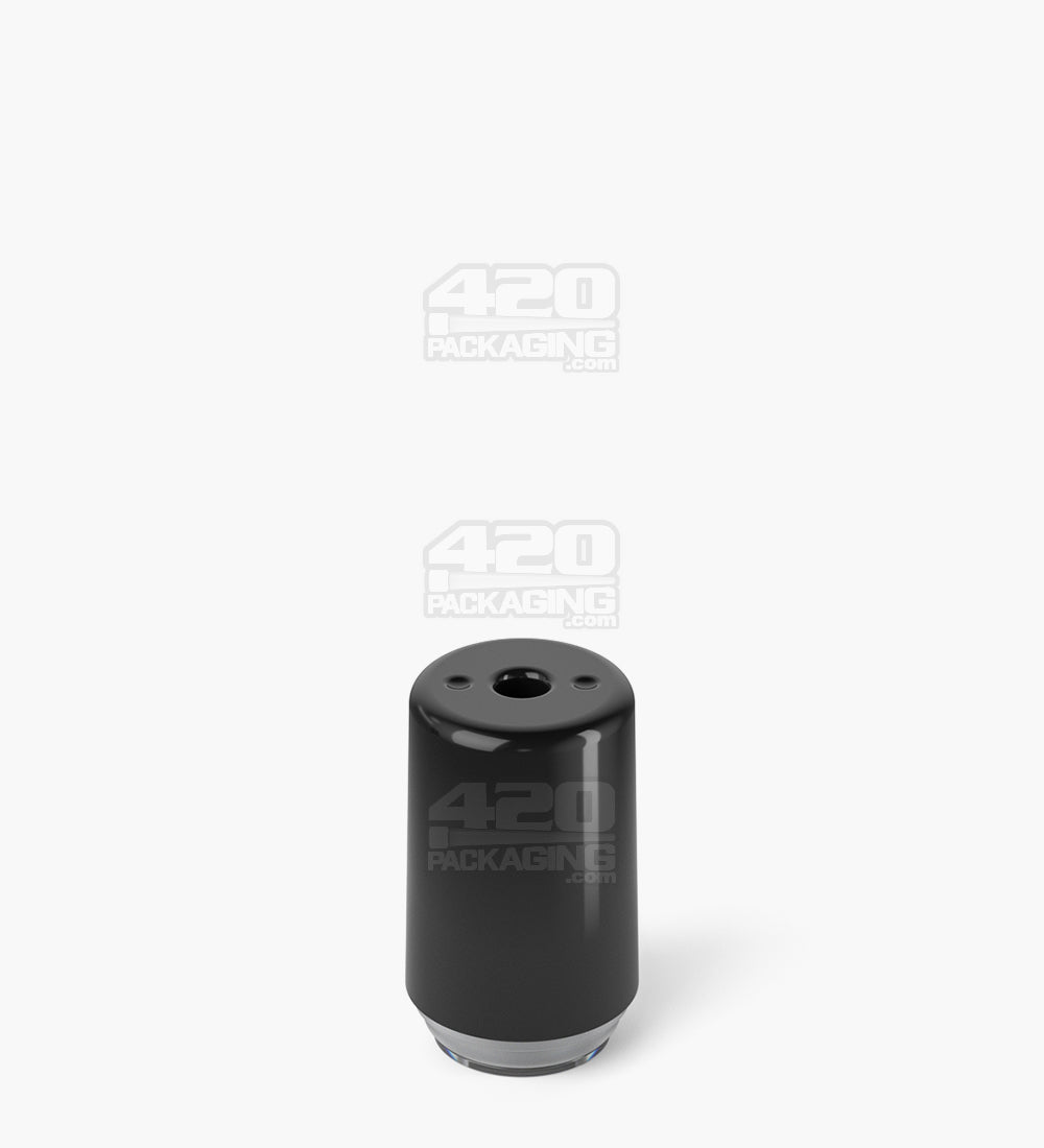RAE | Round Vape Mouthpiece for Hand Press Plastic Cartridges | Black Plastic - Hand Press - 400 Count