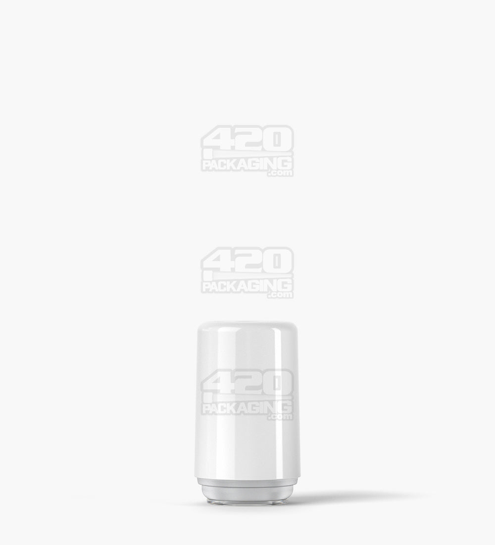 RAE | Round Vape Mouthpiece for Hand Press Plastic Cartridges | White Plastic - Hand Press - 400 Count