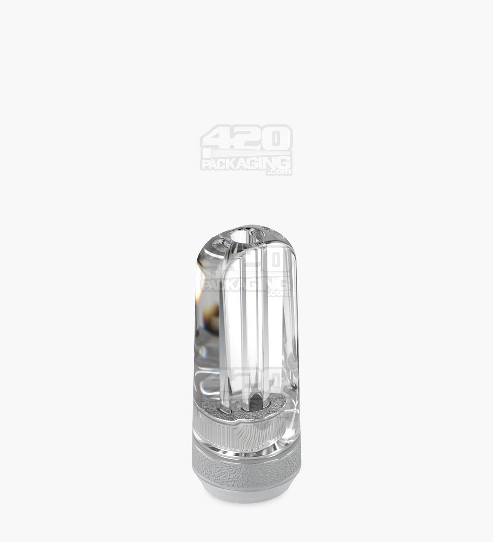 RAE Clear Plastic Flat Vape Mouthpiece for Arbor Press Plastic Cartridges 3600/Box - 3