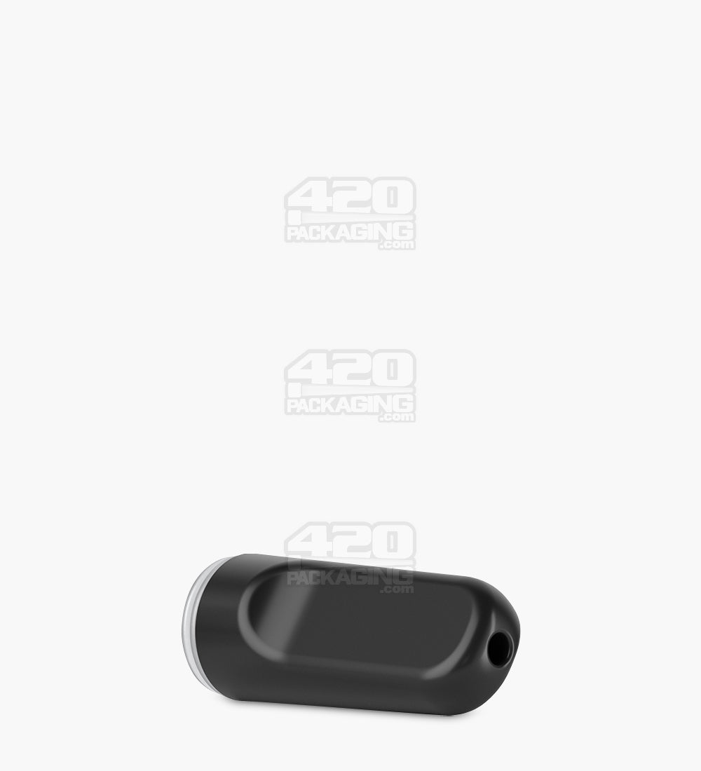 AVD | Flat Vape Mouthpiece for Glass Cartridges | Black Ceramic - Screw On - 600 Count