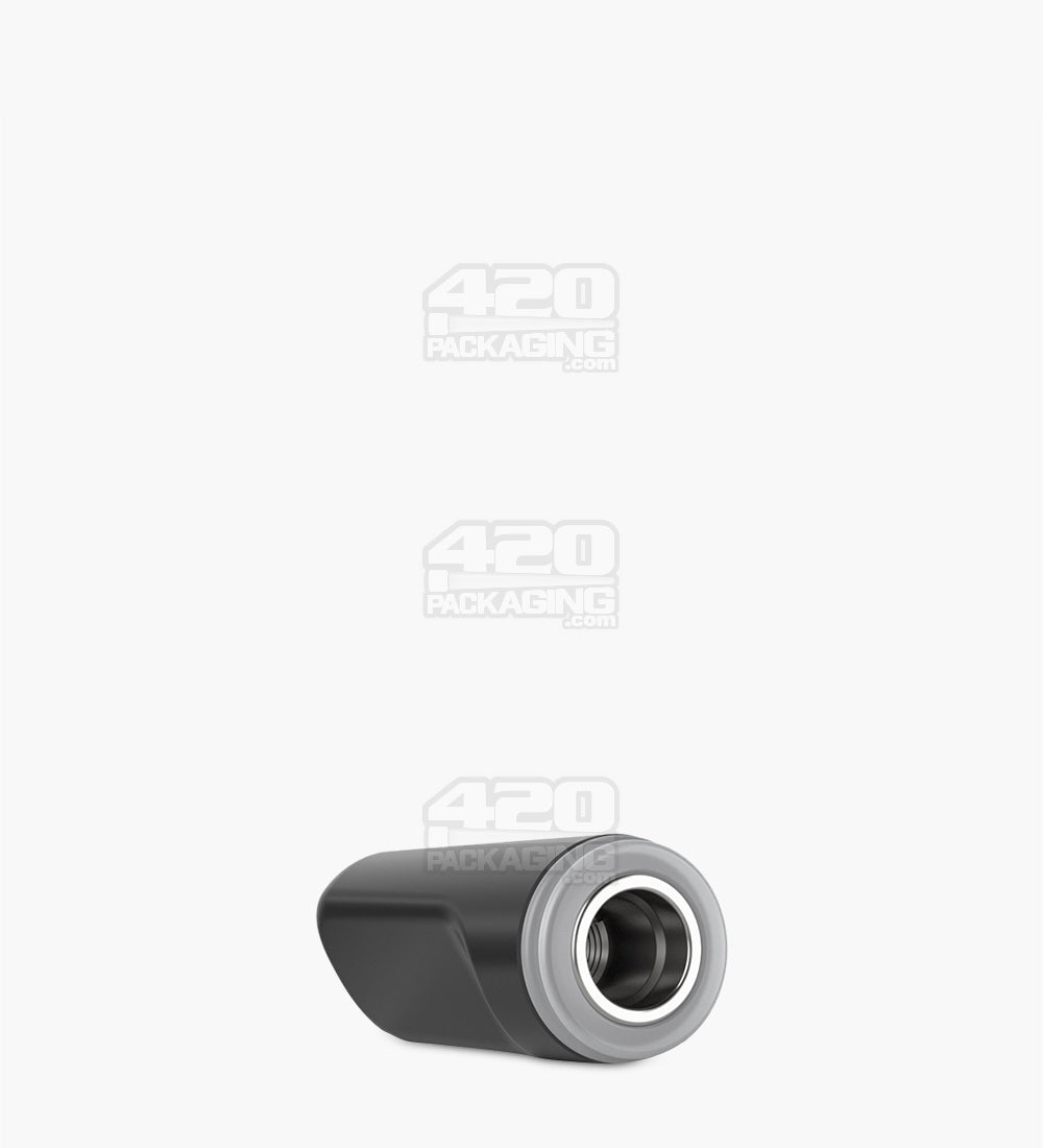 AVD | Flat Vape Mouthpiece for Glass Cartridges | Black Ceramic - Screw On - 600 Count