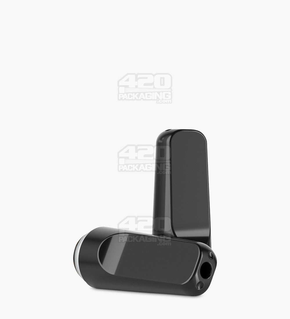 RAE Black Plastic Flat Vape Mouthpiece for Hand Press Plastic Cartridges 400/Box - 1