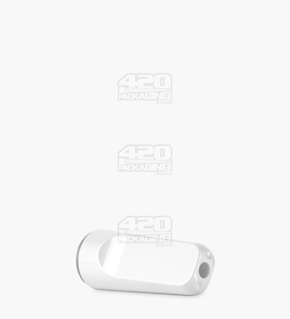 RAE | Flat Vape Mouthpiece for Arbor Press Plastic Cartridges | White Plastic - Arbor Press - 400 Count