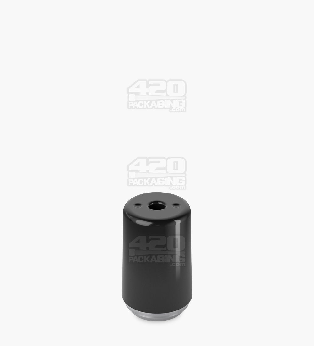 RAE | Round Vape Mouthpiece for Arbor Press Plastic Cartridges | Black Plastic - Arbor Press - 400 Count