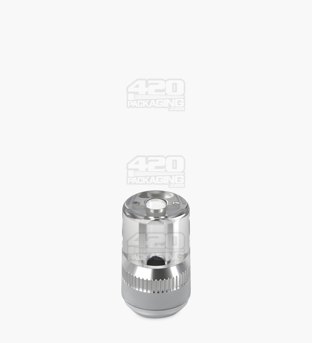 RAE Clear Plastic Round Vape Mouthpiece for Screw On Plastic Cartridges 400/Box - 3