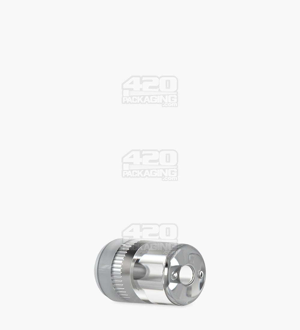 RAE Clear Plastic Round Vape Mouthpiece for Screw On Plastic Cartridges 400/Box - 5