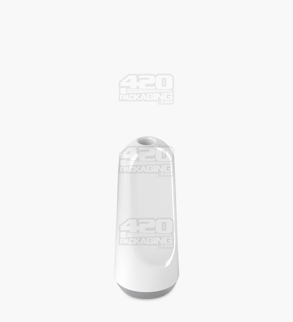 RAE White Ceramic Flat Vape Mouthpiece for Arbor Press Ceramic Cartridges 3600/Box