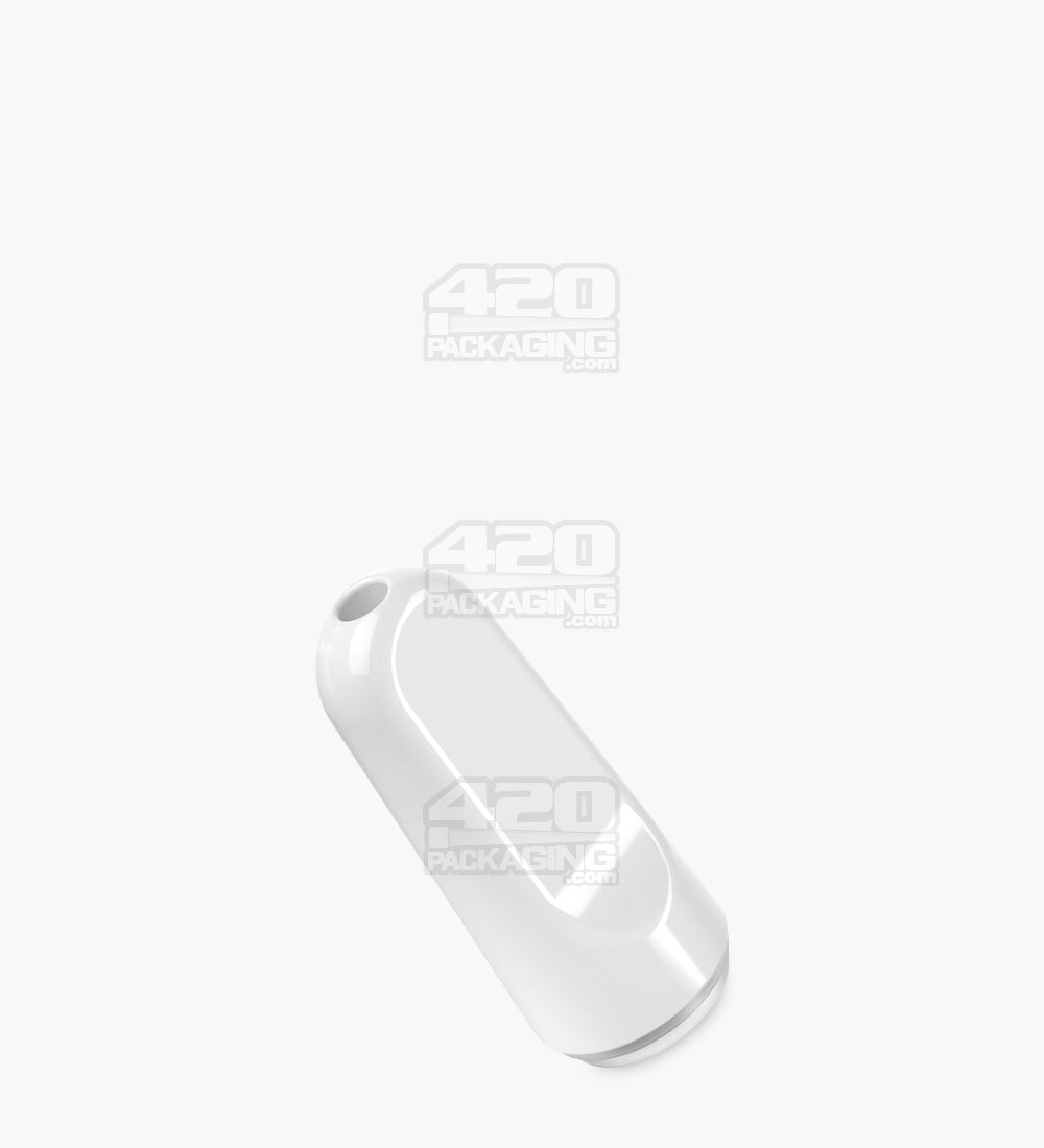 RAE | Flat Vape Mouthpiece for Arbor Press Ceramic Cartridges | White Ceramic - Arbor Press - 3600 Count