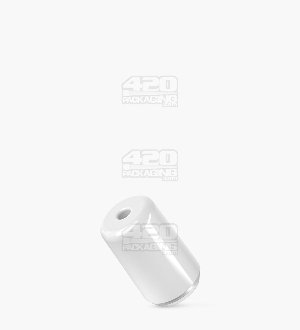 RAE | Round Vape Mouthpiece for Arbor Press Ceramic Cartridges | White Ceramic - Arbor Press - 400 Count