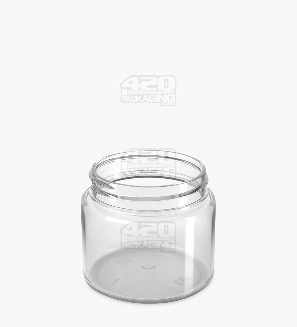 Straight Sided Clear Plastic PCR Jars | 53mm - 3oz - 100 Count