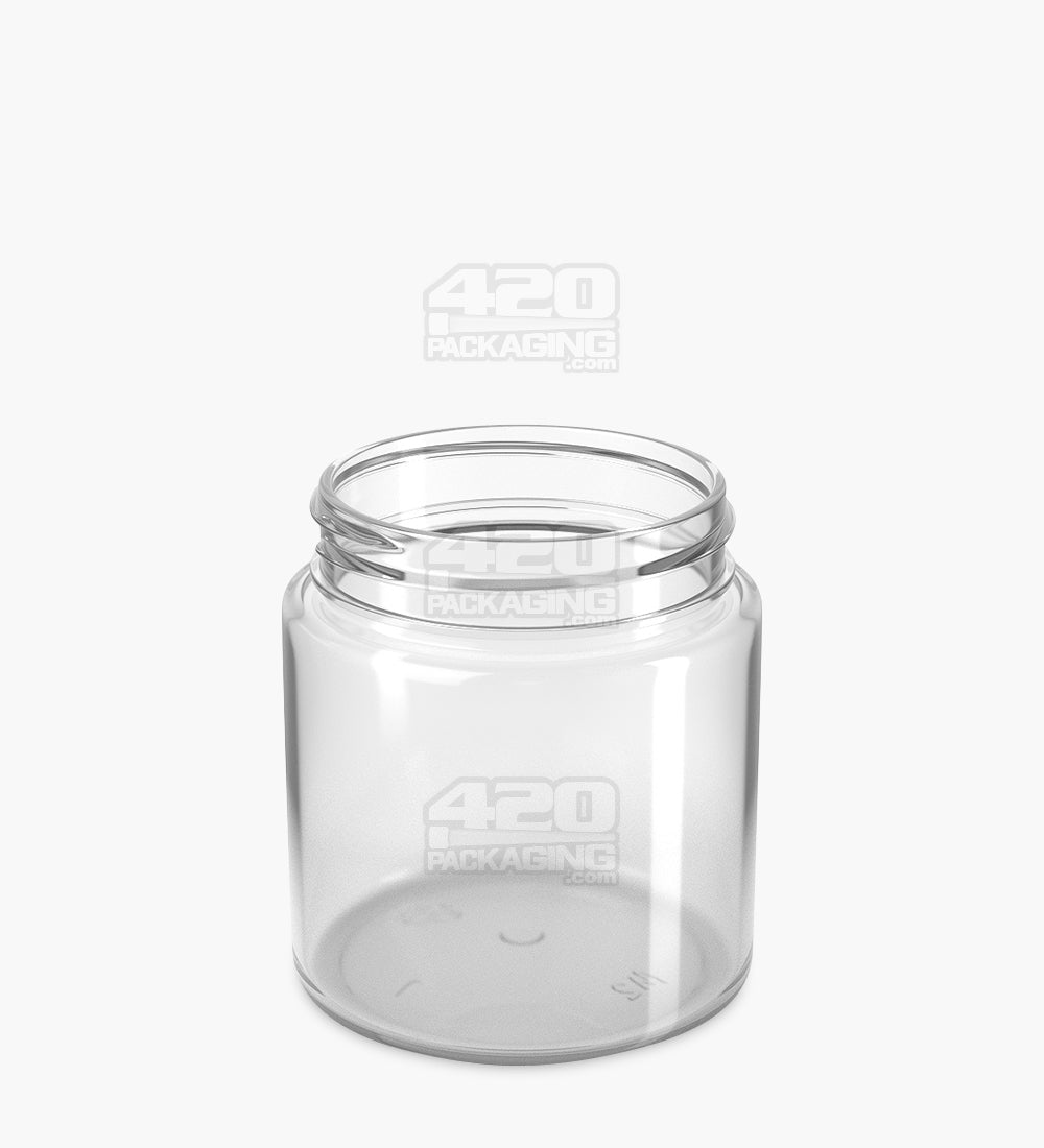 Straight Sided Clear Plastic Jars | 53mm - 4oz - 100 Count