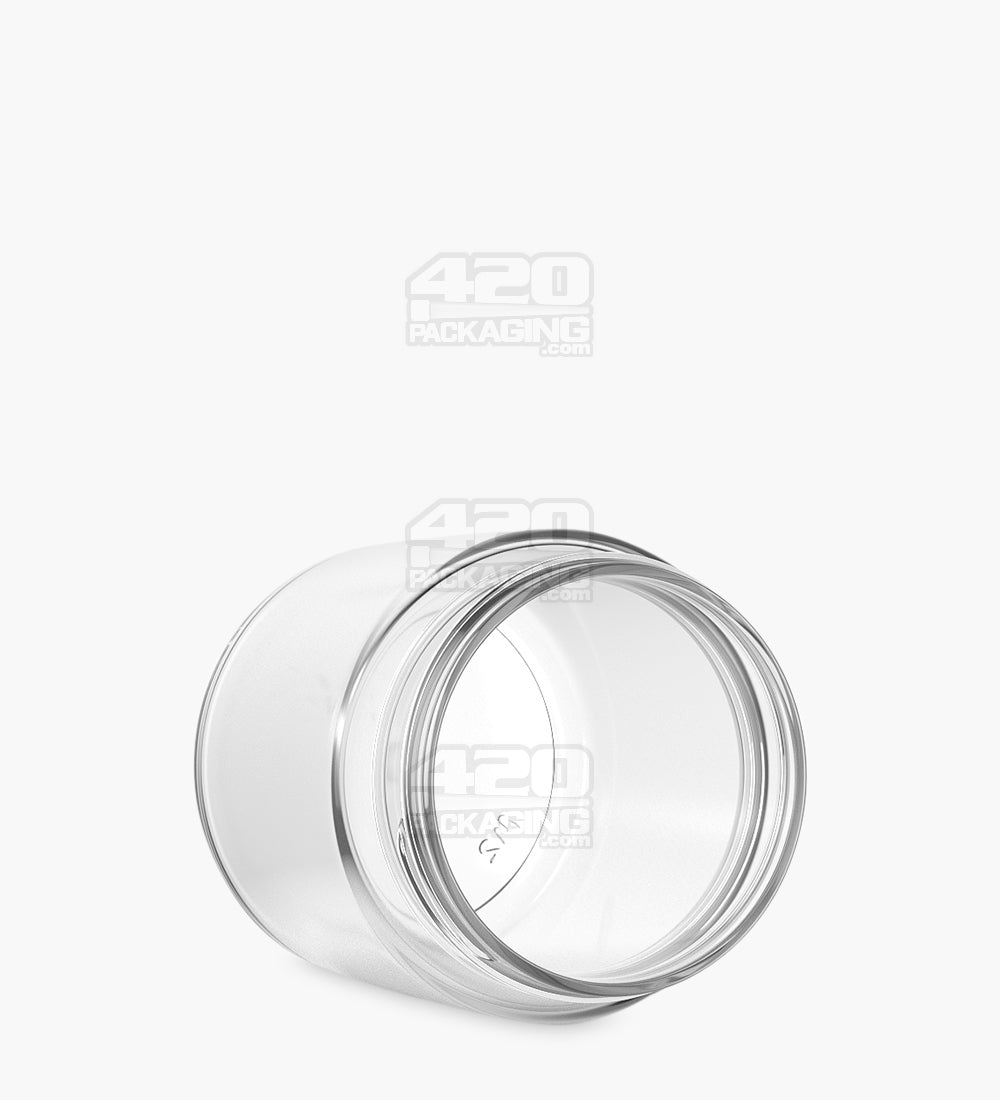 Straight Sided Clear Plastic Jars | 53mm - 4oz - 100 Count