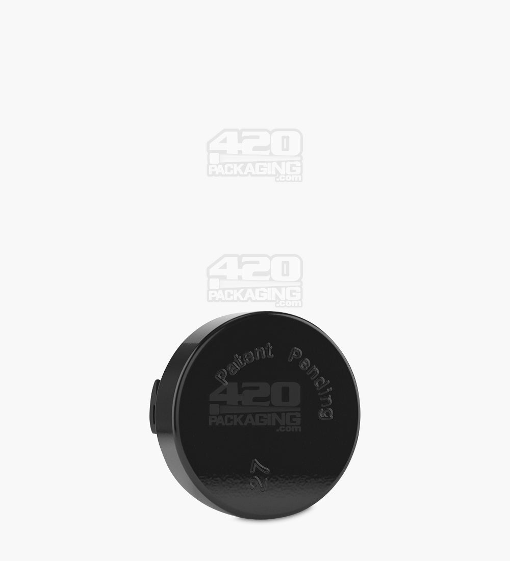 Glossy Black Glass Concentrate Containers | Snap In - 5mL - 400 Count