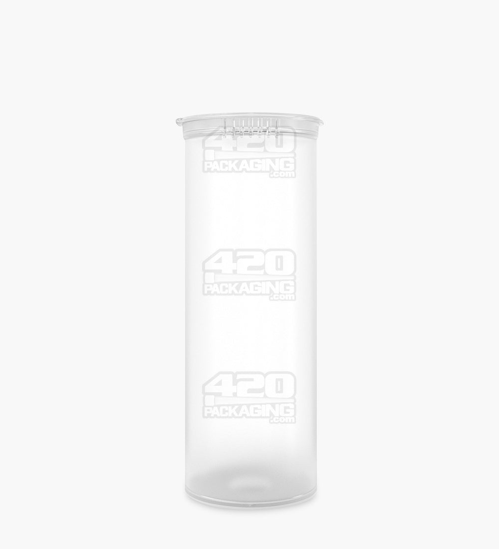 Child Resistant & Sustainable | 100% Biodegradable Clear Pop Top Bottles | 60dr - 14g - 75 Count