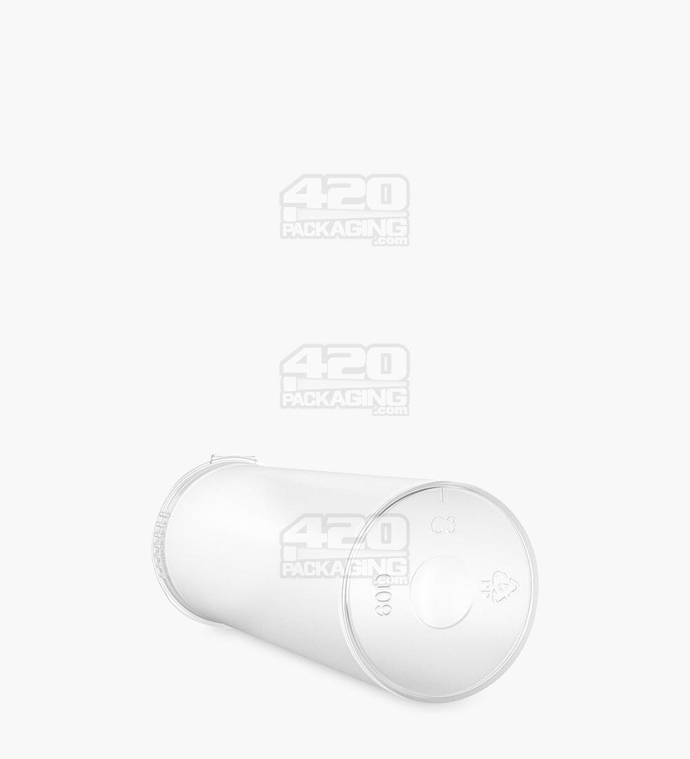 Child Resistant & Sustainable | 100% Biodegradable Clear Pop Top Bottles | 60dr - 14g - 75 Count