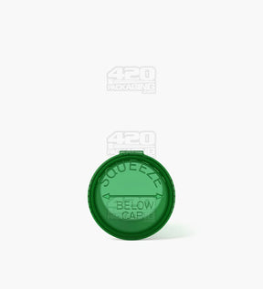 13 Dram Green Child Resistant Transparent Pop Top Bottles 315/Box - 4