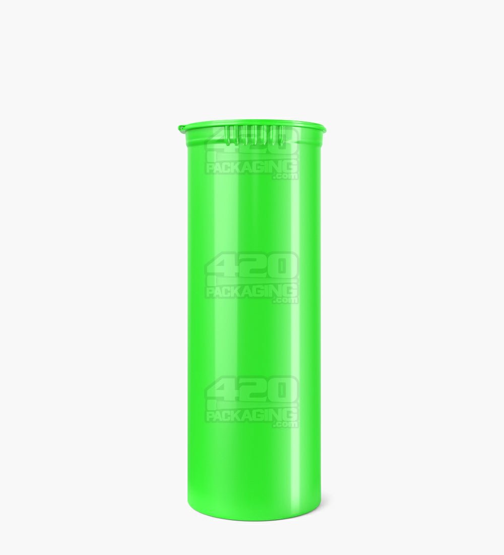60 Dram Opaque Lime Child Resistant Opaque Pop Top Bottles 75/Box - 2