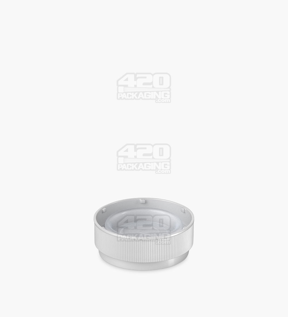 Child Resistant | Opaque Silver Blank Reversible Cap Vials | 20dr - 3.5g - 240 Count