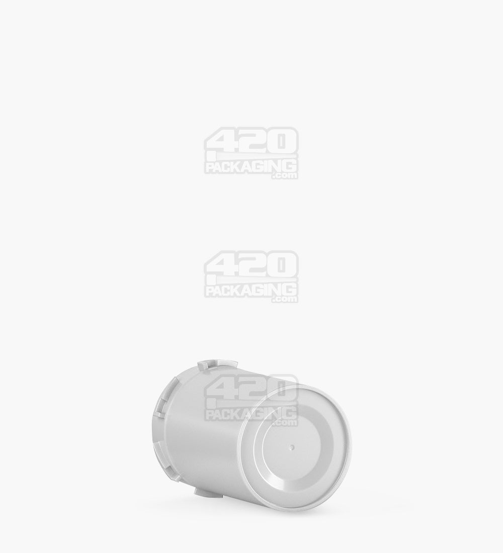 Child Resistant | Opaque Silver Blank Reversible Cap Vials | 20dr - 3.5g - 240 Count