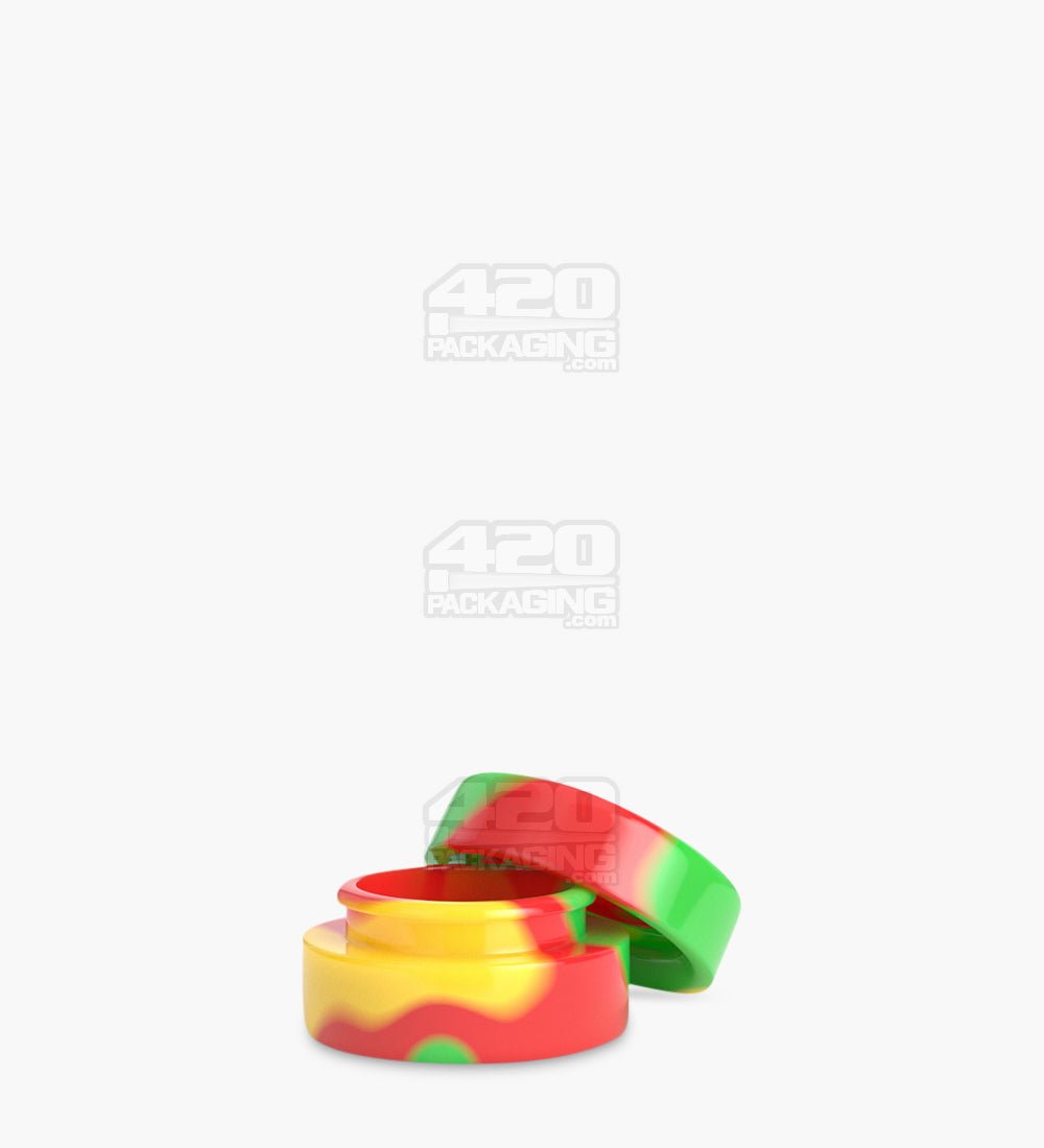 5ml Non-Stick Multicolor Silicone Concentrate Containers 250/Box - 1
