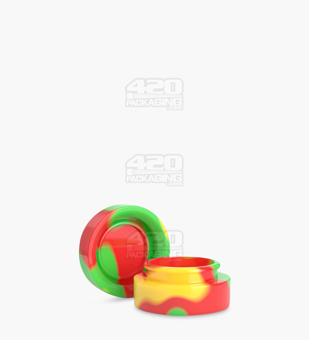 5ml Non-Stick Multicolor Silicone Concentrate Containers 250/Box - 3