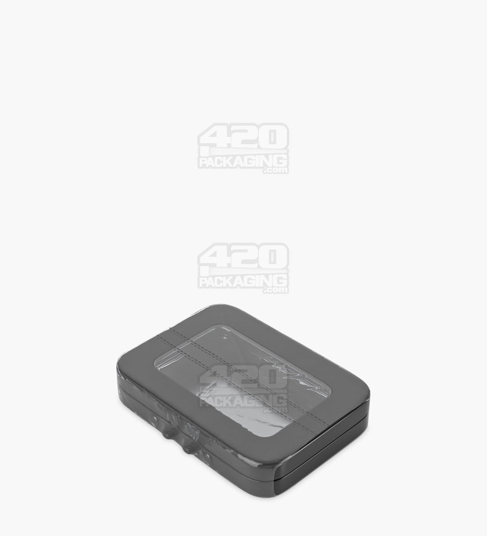 Tamper Evident | Heat Seal PETG Shrink Bands for Mini Tin Containers | 76mm x 80mm - Clear Plastic - 1000 Count