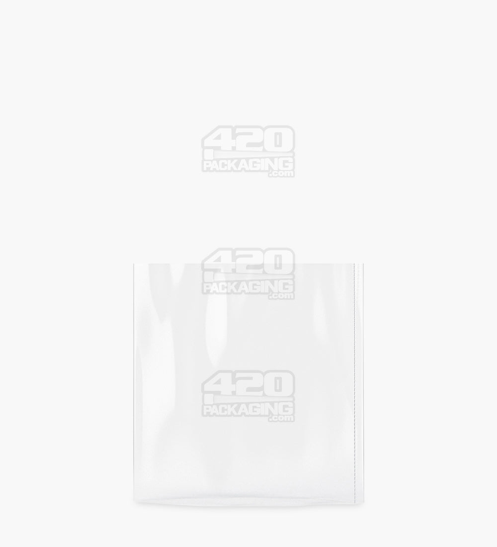 Tamper Evident | Heat Seal PETG Shrink Bands for Mini Tin Containers | 76mm x 80mm - Clear Plastic - 1000 Count