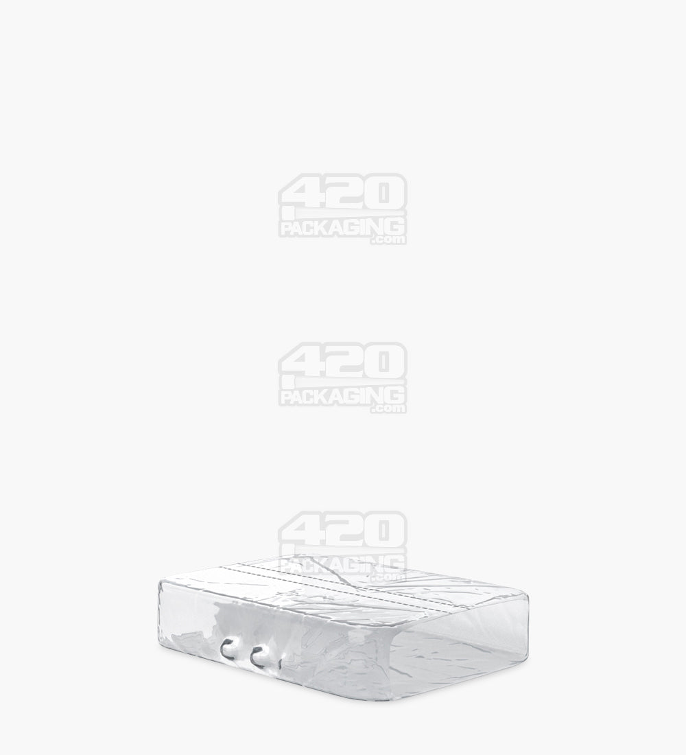 Tamper Evident | Heat Seal PETG Shrink Bands for Mini Tin Containers | 76mm x 80mm - Clear Plastic - 1000 Count