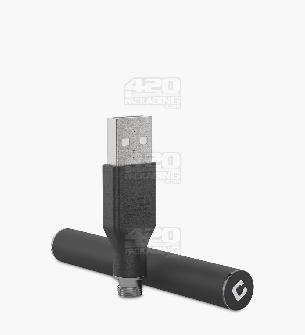 CCELL | M3 Soft Touch Vape Batteries with USB Charger | 340mAh - Black - 100 Count