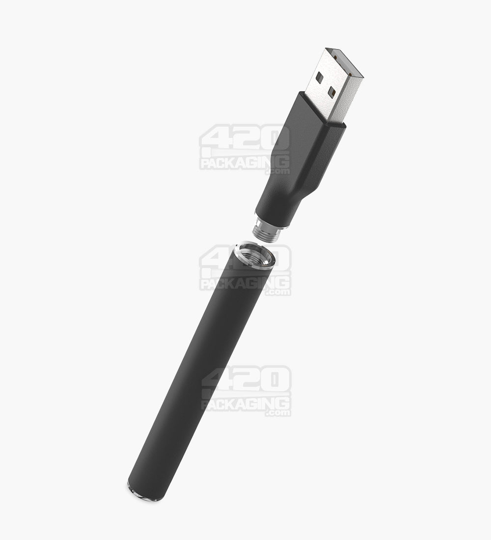 CCELL | M3 Soft Touch Vape Batteries with USB Charger | 340mAh - Black - 100 Count