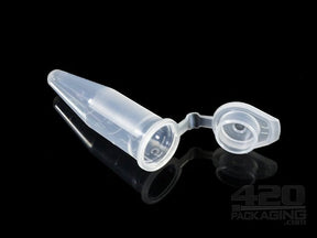 1.5ml Hinged Lid Clear Plastic Concentrate & Seed Vials 500/Box - 4