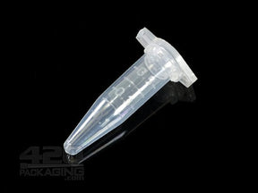 0.5ml Clear Hinged Lid Plastic Tubes for Concentrates & Seeds 1000/Box - 3