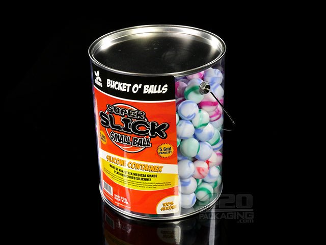 Buddies Super Slick 6ml Silicone Ball Containers 250/Box - 2