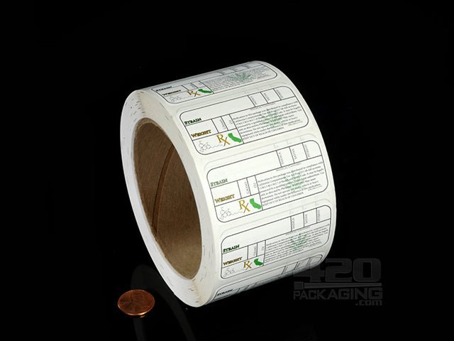 California Rx State Labels 1000/Roll - 2