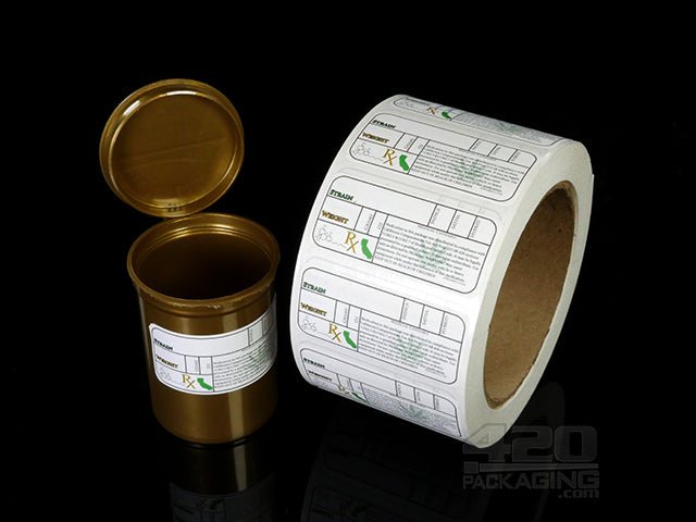 California Rx State Labels 1000/Roll - 3