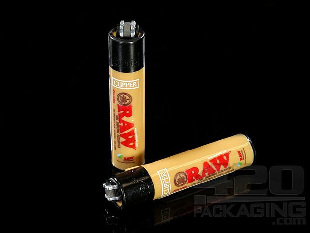 Mini Clipper Lighters RAW 48/Box - 1