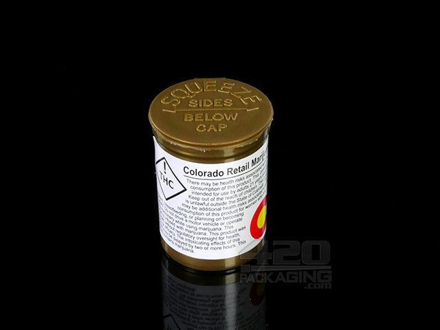 Colorado Black Retail Compliant Labels Large Size 1000/Roll - 4