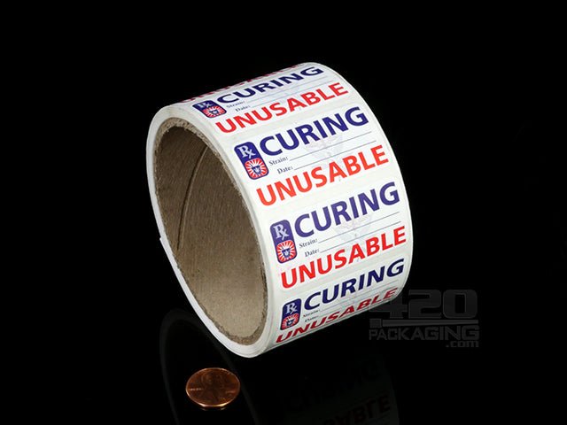 Medication Curing Labels 250/Roll - 2