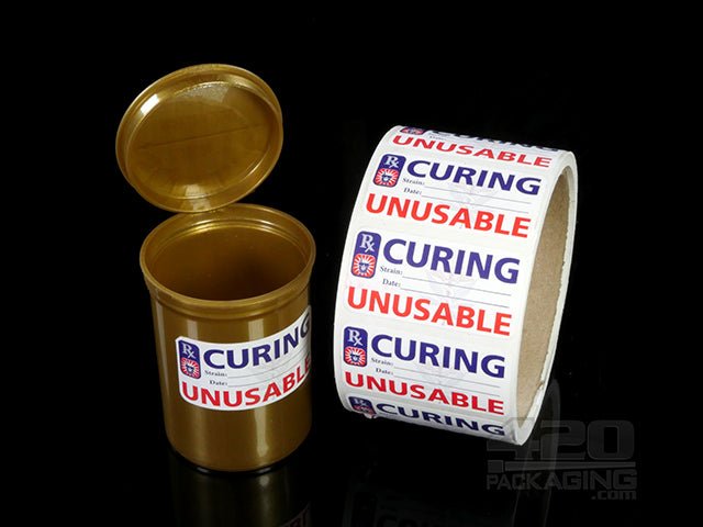 Medication Curing Labels 250/Roll - 3