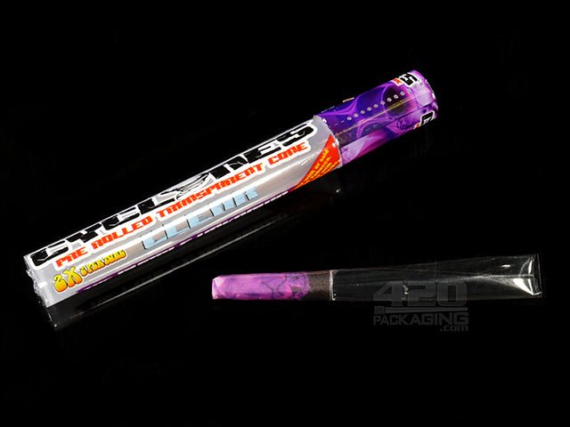 Cyclones Clear The Purple Unknown Flavored Cones 24/Box - 3