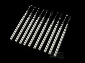 10 Piece Stainless Steel Dab Tools Set - 4
