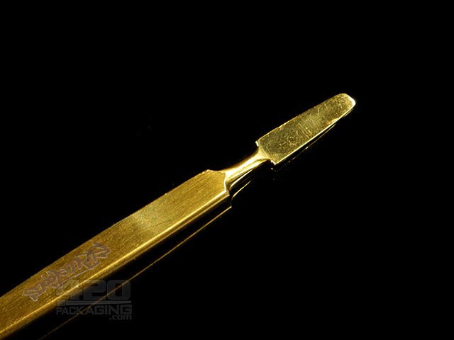 Skilletools "Dr. Dabalina" Mini Gold Dab Tool Keychain - 3