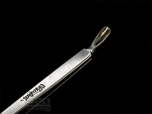 Skilletools "Scoop Dogg" Mini Silver Dab Tool Keychain - 3